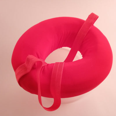 Red CNH Donut Pillow